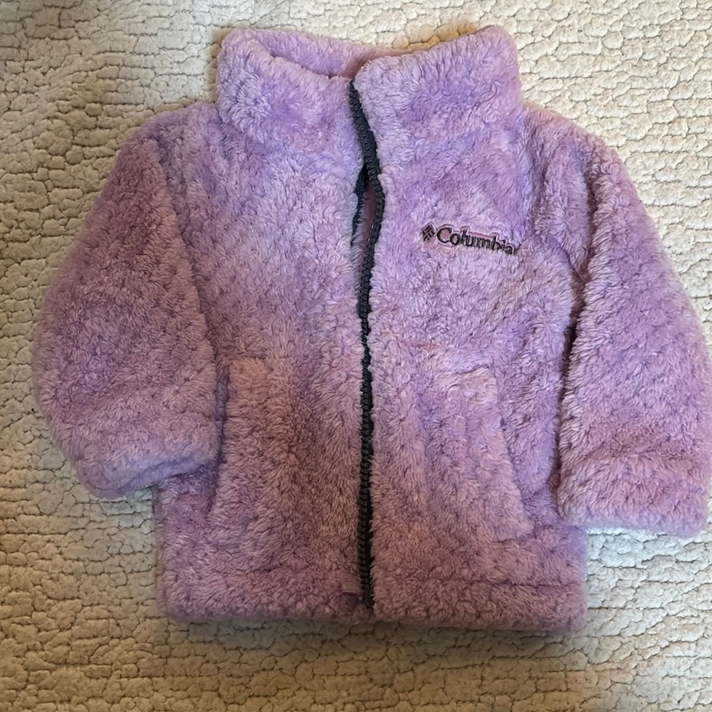 Columbia Purple Fleece Jacket